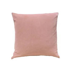 Alsace Velvet Cushion | Rose