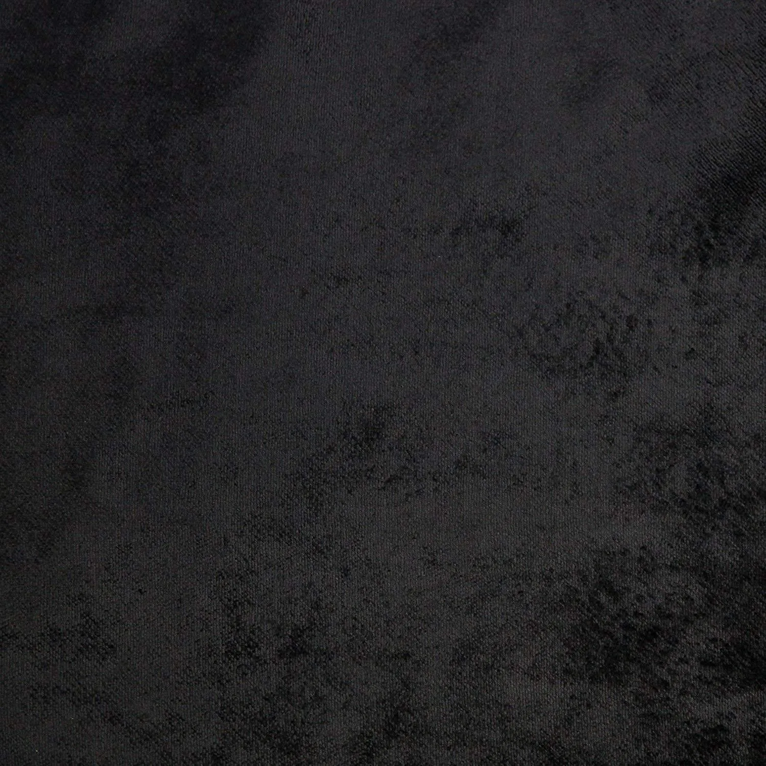 Black Crushed Velvet Curtains
