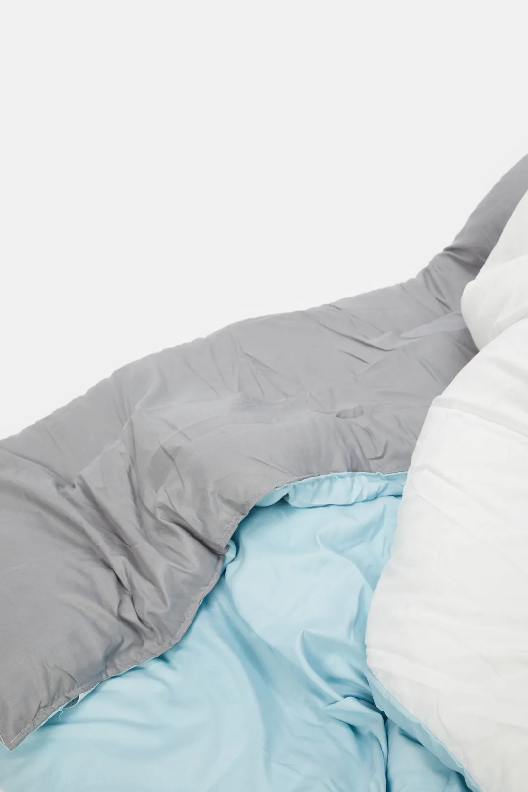 Blue 6 Piece Embroidery Comforter Set (King Size)