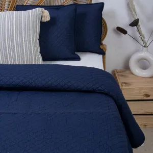 Blue Luxury Pure Cotton Solid Jaipuri Quilts & Comforters