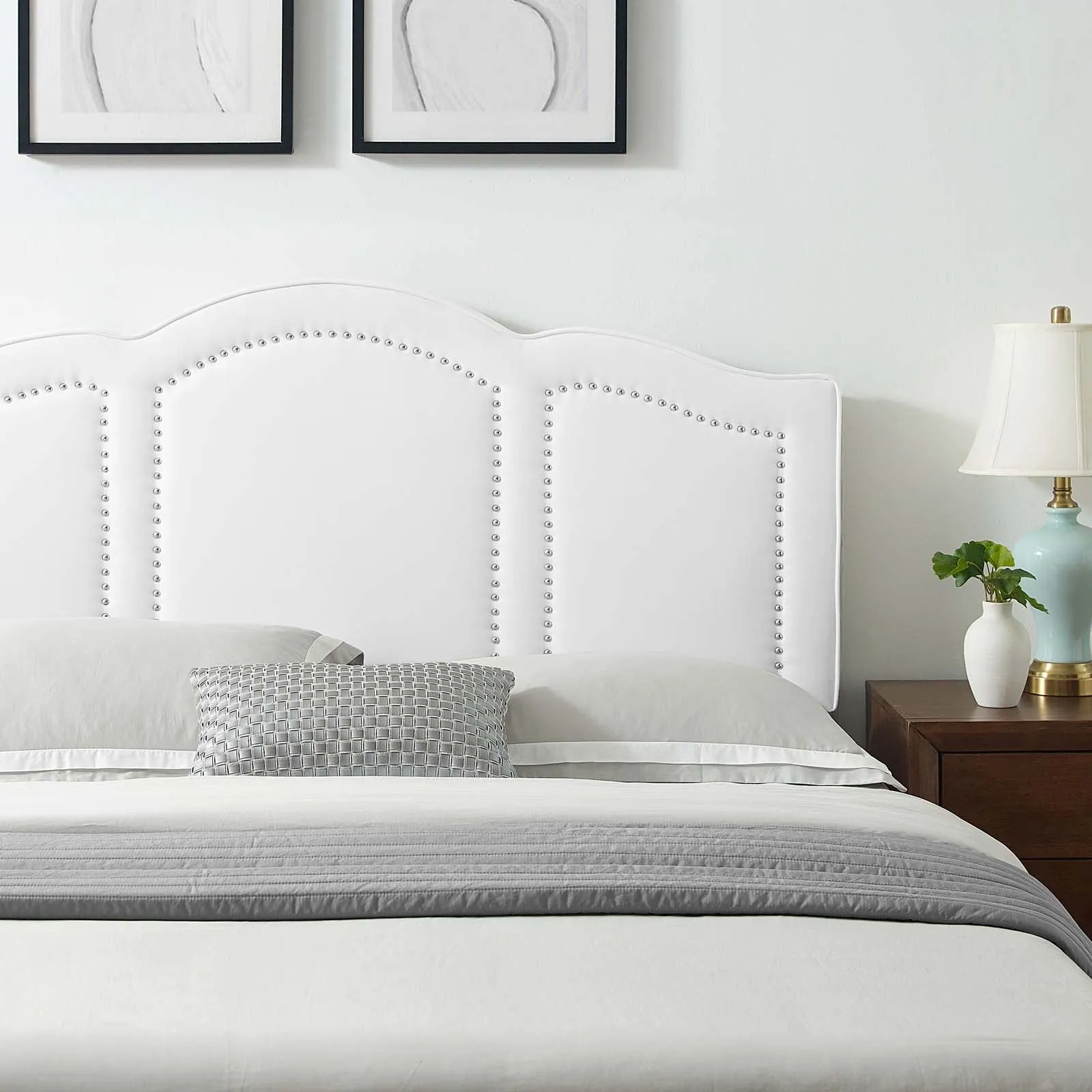 Cecilia Performance Velvet Headboard
