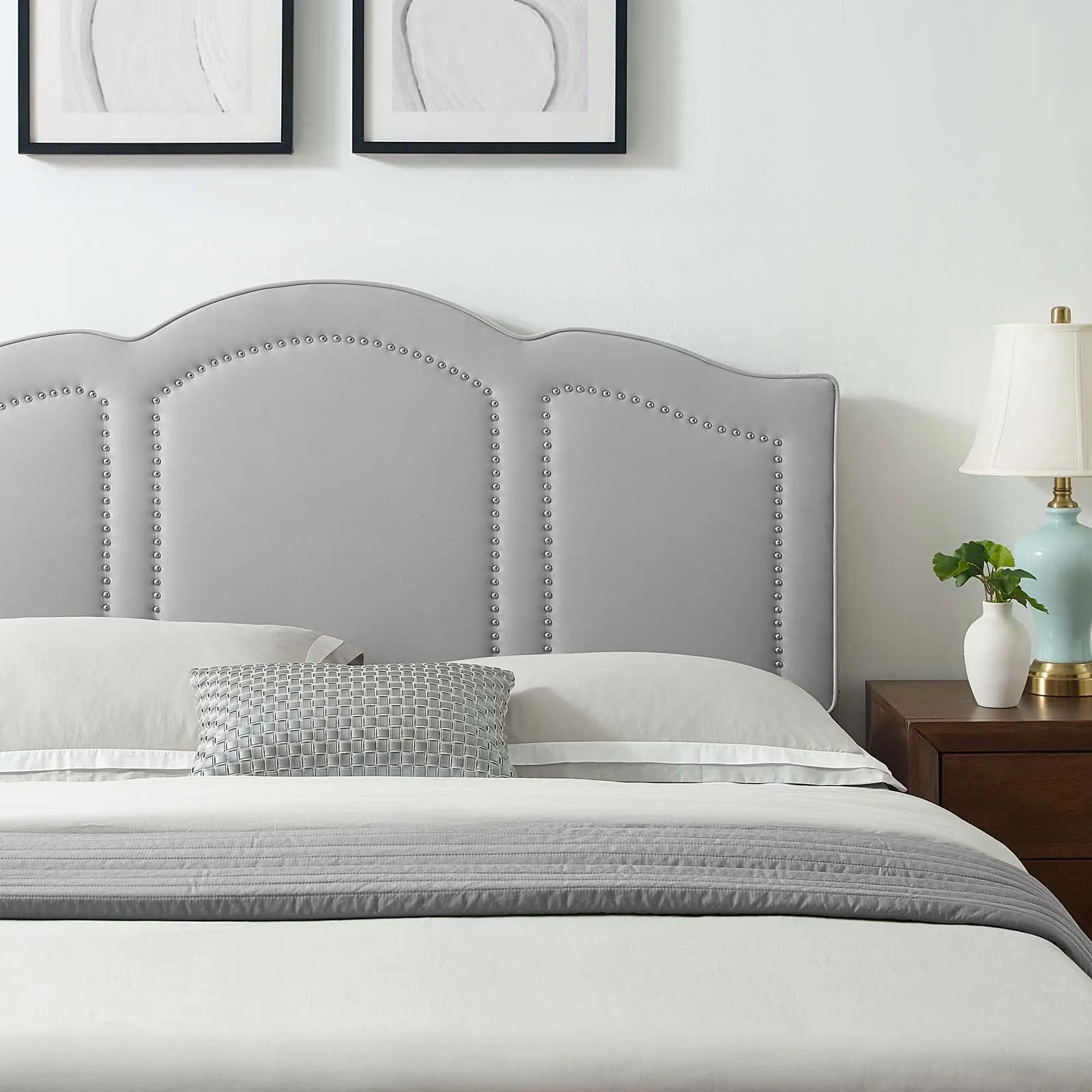 Cecilia Performance Velvet Headboard