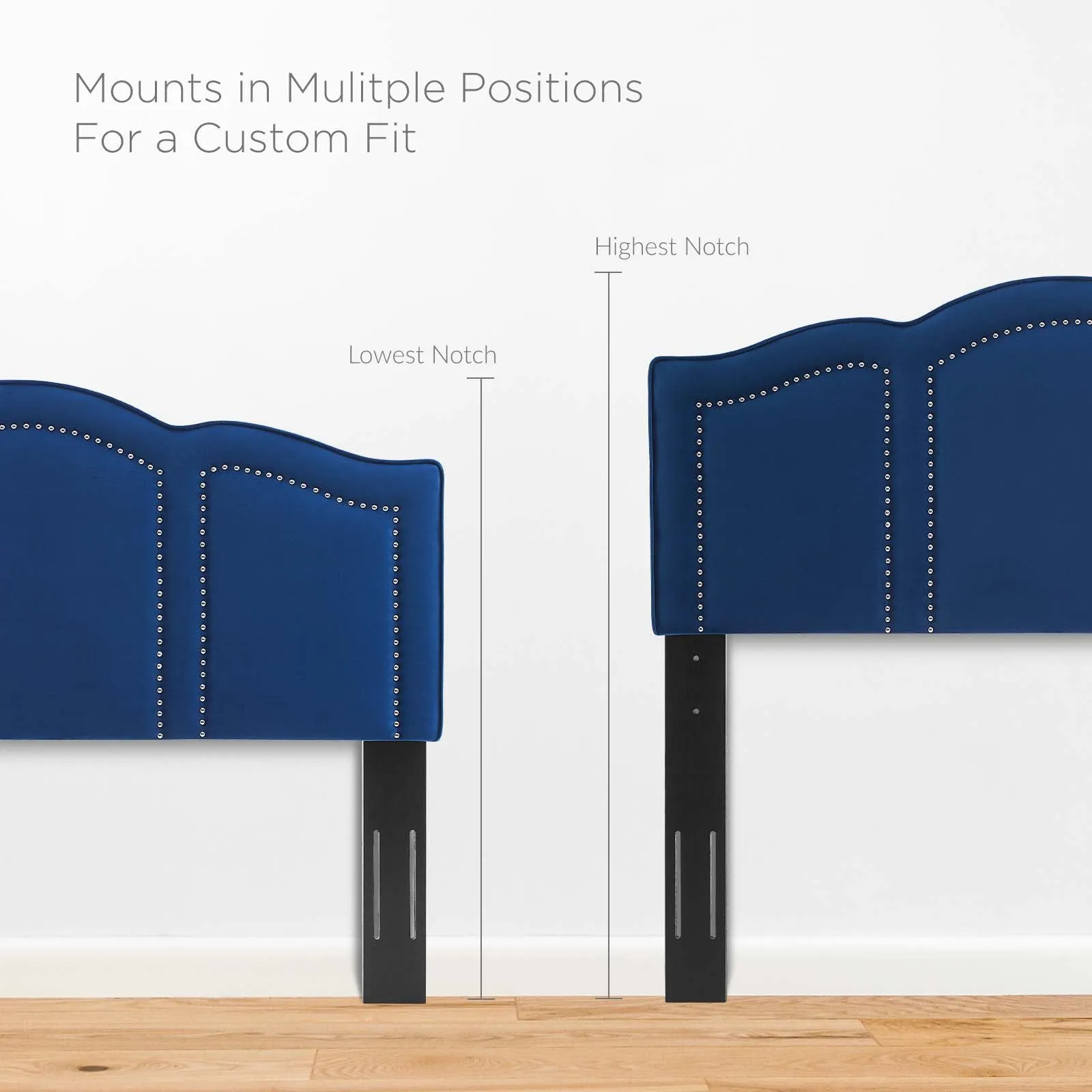 Cecilia Performance Velvet Headboard