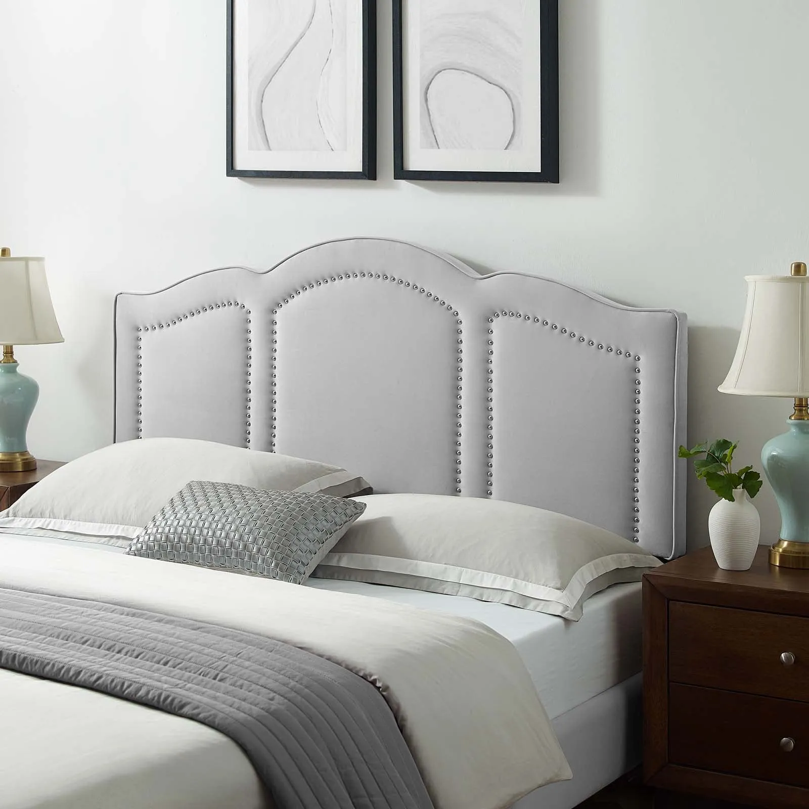 Cecilia Performance Velvet Headboard