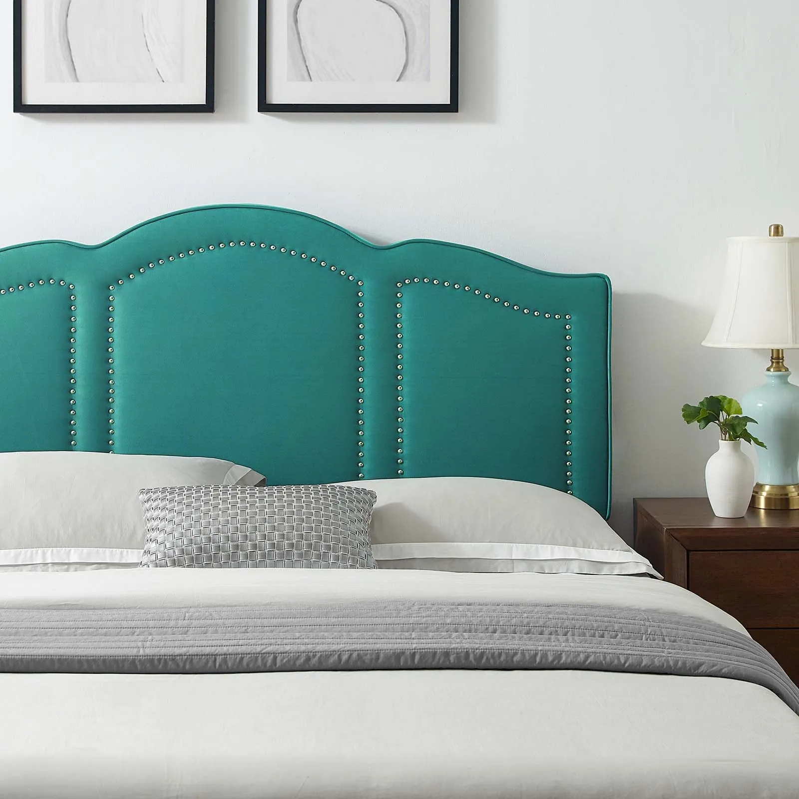 Cecilia Performance Velvet Headboard