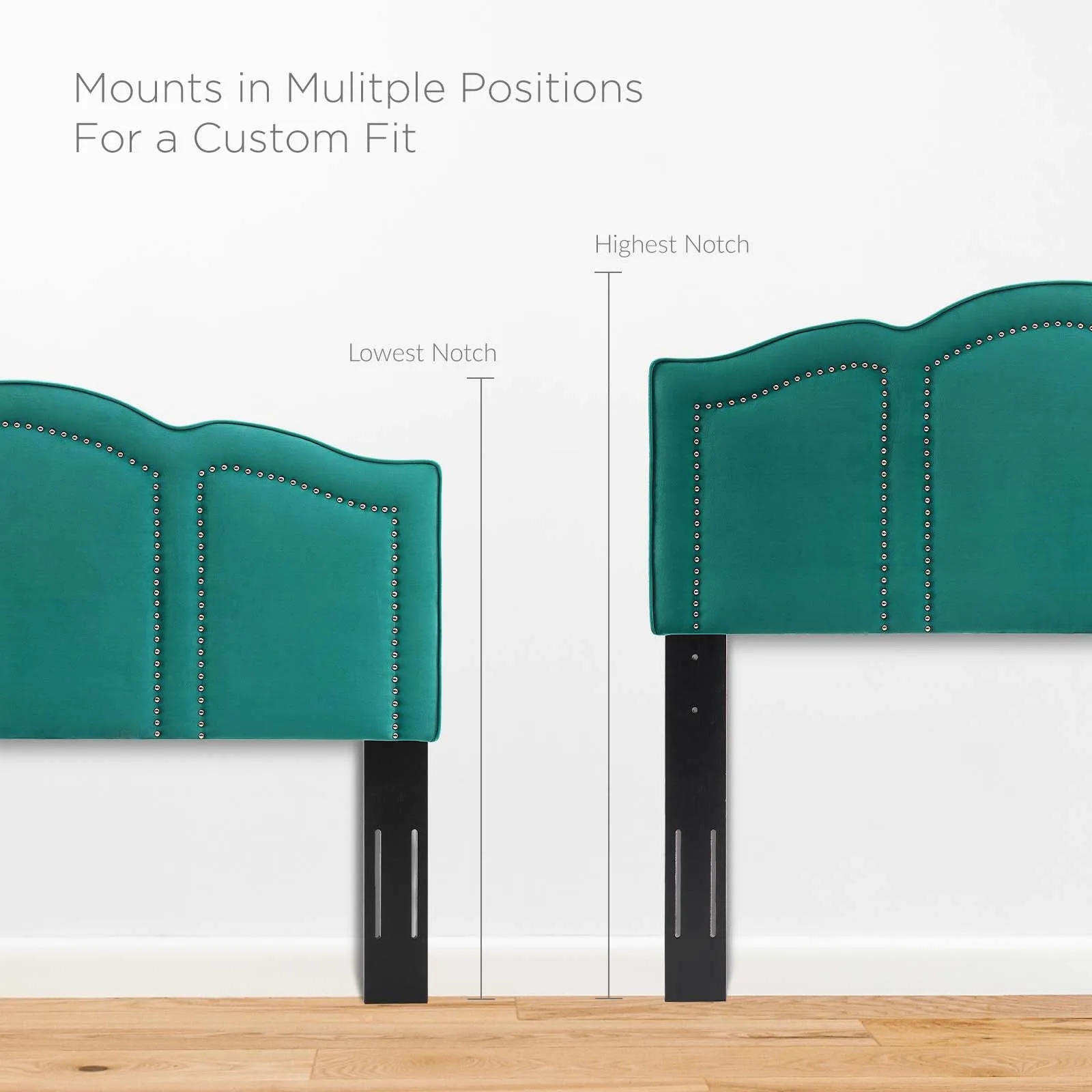 Cecilia Performance Velvet Headboard