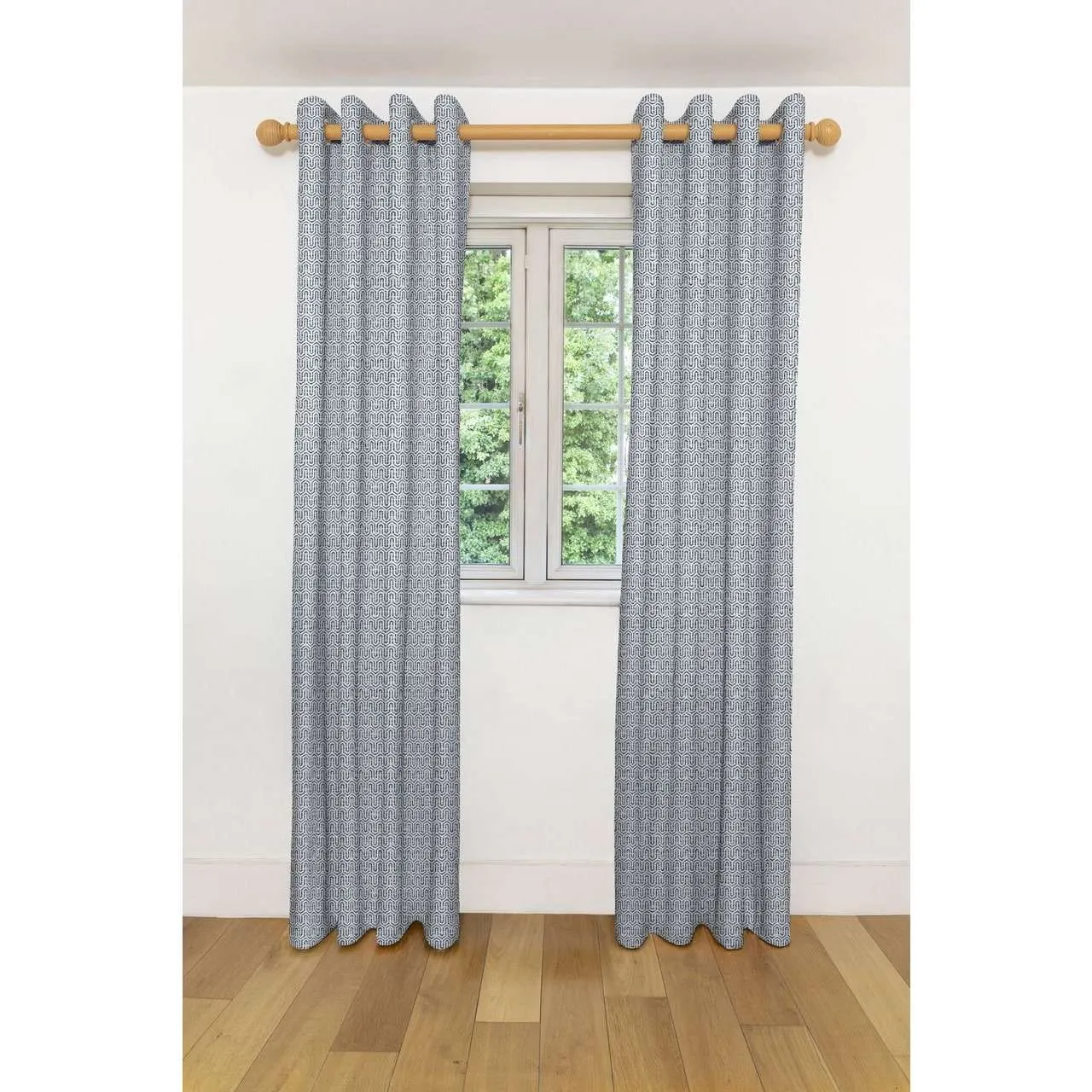 Costa Rica Black   White Curtains