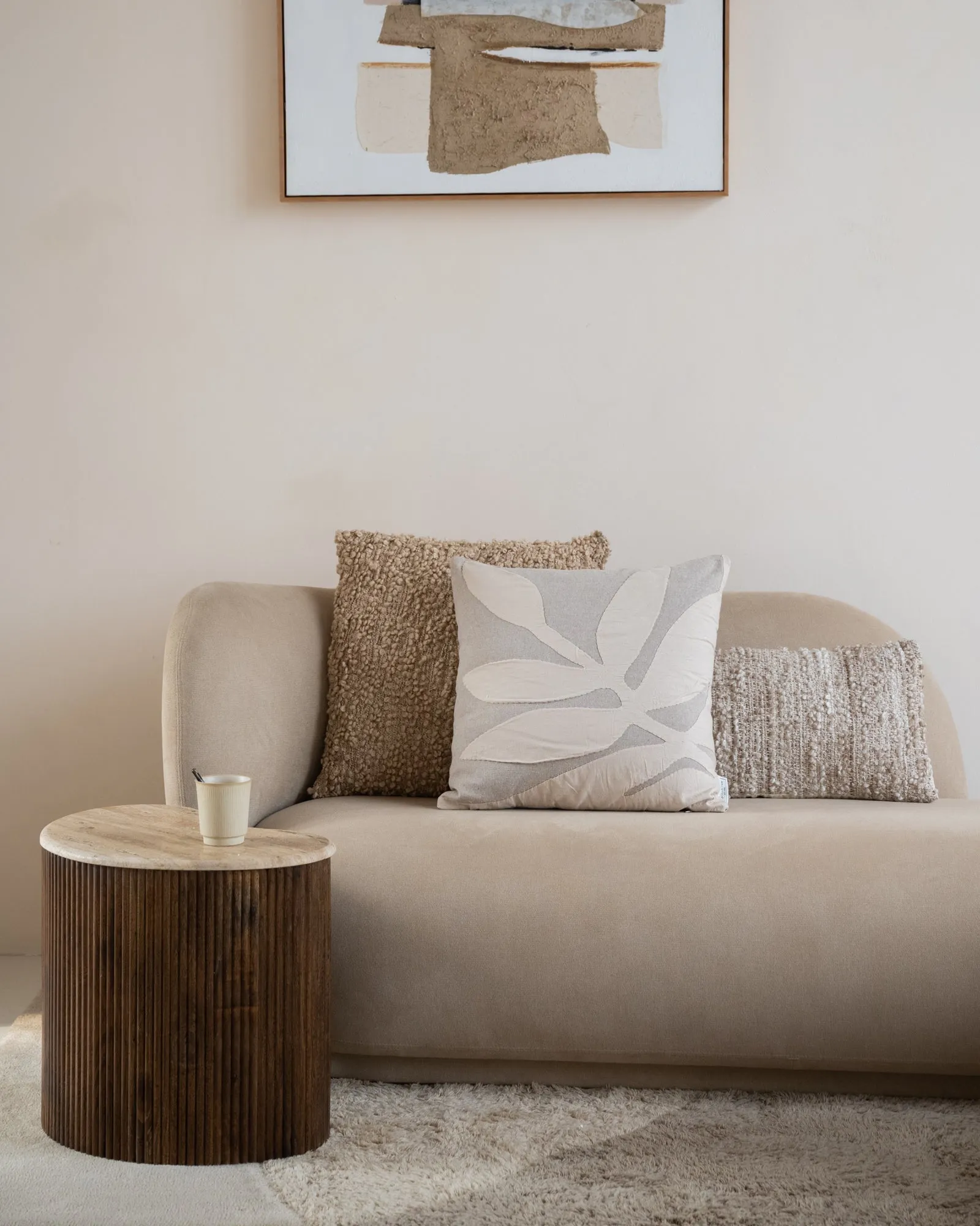 Cushion Natural Leaf