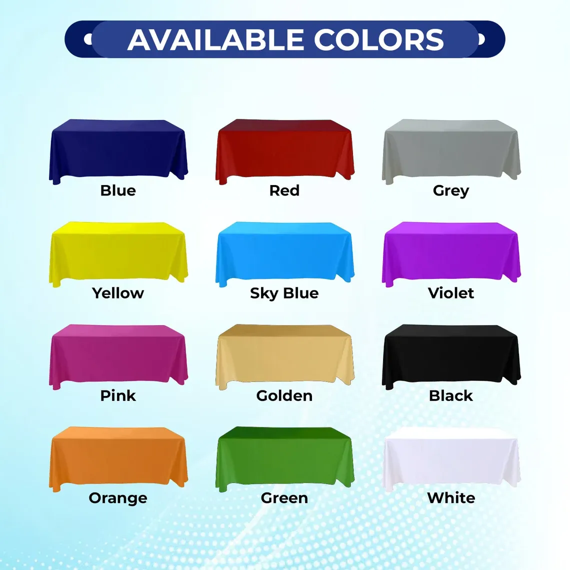 Custom Table Cover Rectangle Personalized Tablecloth