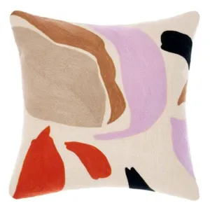 Della Square Filled cushion 48 x 48cm by Linen House