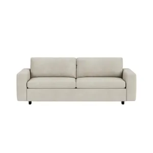 EQ3 Reva 90" Queen Sleeper Sofa - Ava Cloud