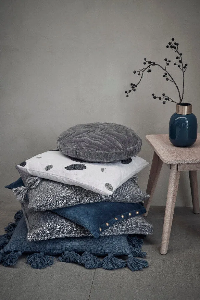 Feminia cushion 60x60 cm. blue