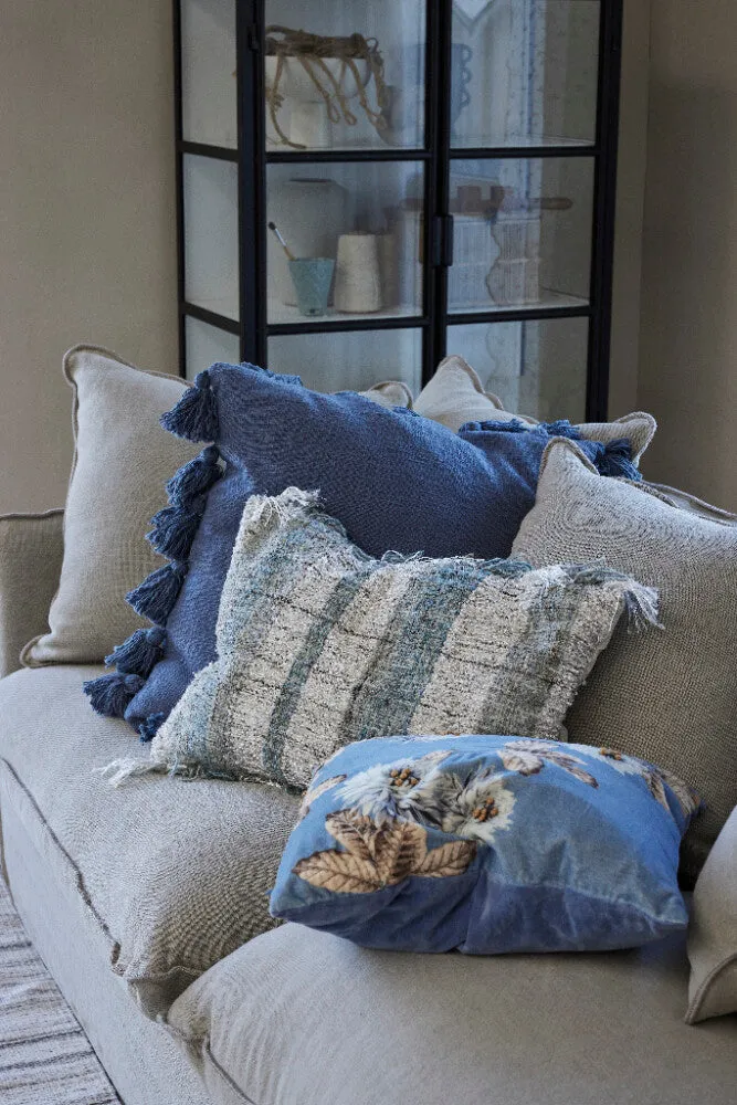 Feminia cushion 60x60 cm. blue