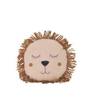 Ferm Living Kids Safari Cushion – Lion – Rose