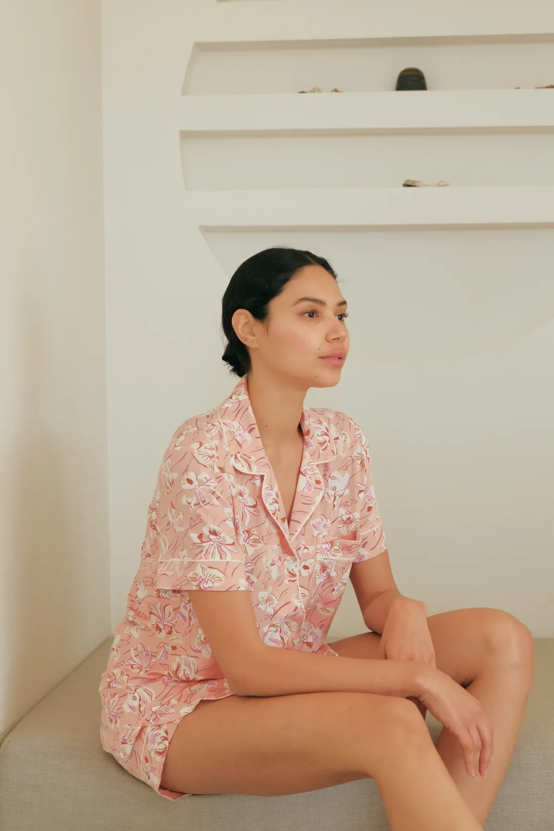 Gisele Printed TENCEL™ Modal Relaxed Short PJ Set