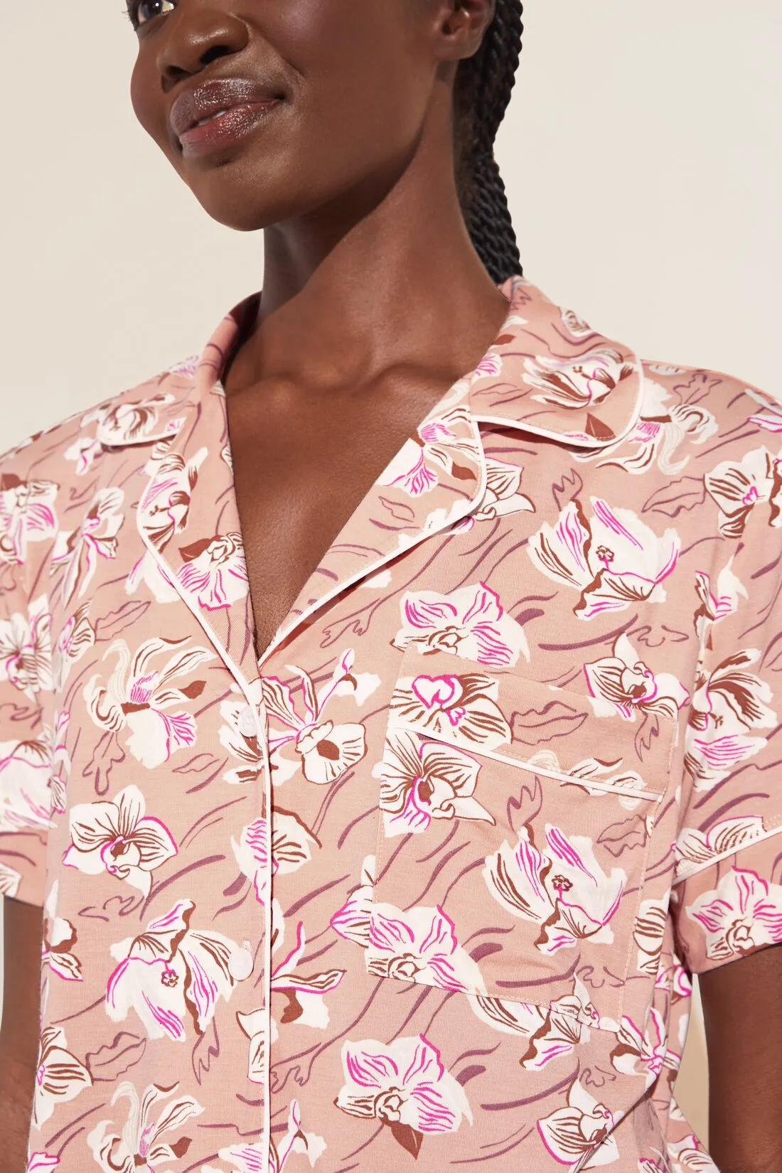 Gisele Printed TENCEL™ Modal Relaxed Short PJ Set