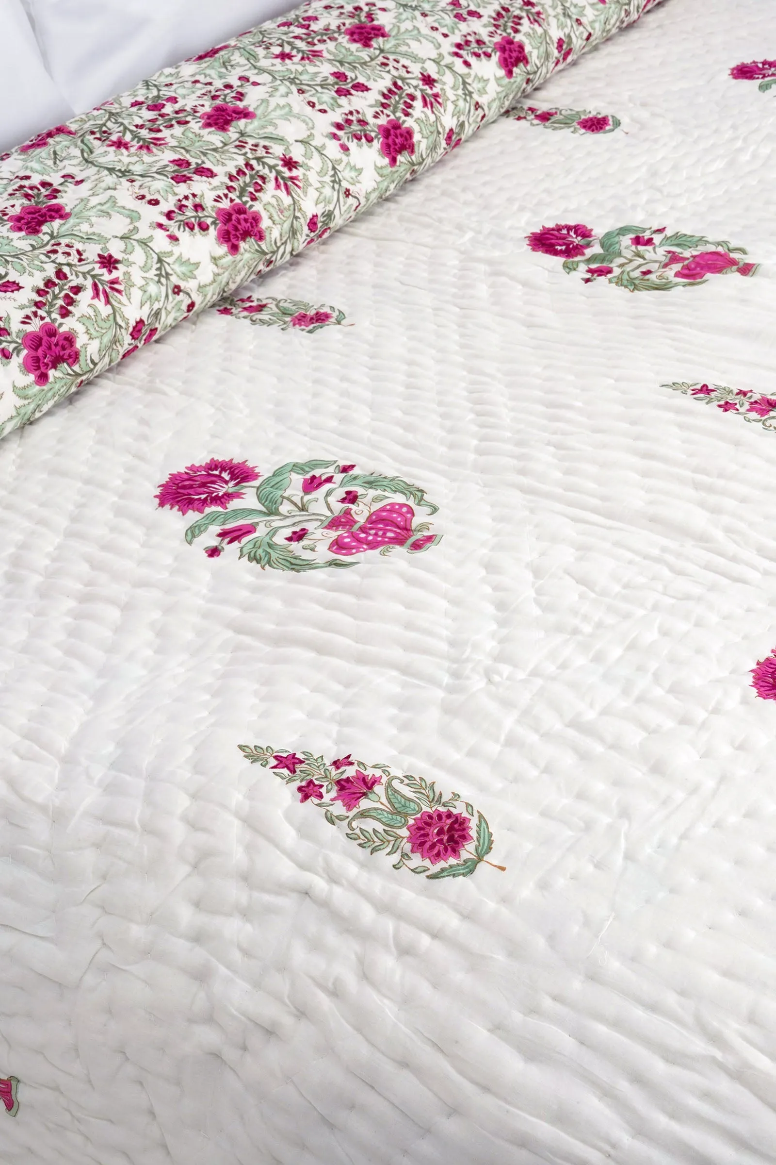 Guldasta E Shaheena Cotton Muslin Quilt