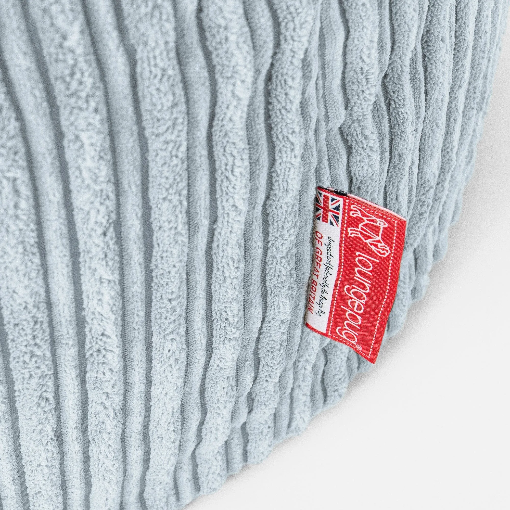 Hug Pillow - Cord Baby Blue