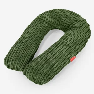 Hug Pillow - Cord Forest Green