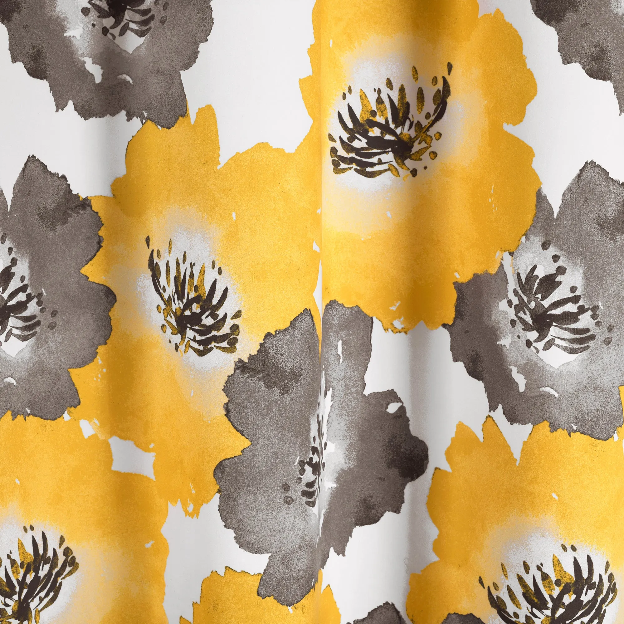 Julie Floral Insulated Grommet Blackout Window Curtain Panels