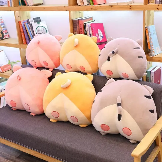 Kawaii Animal Butt Plushies