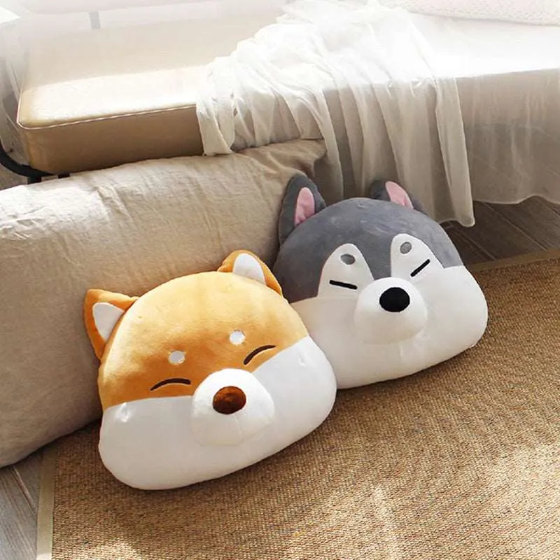 Kawaii Cuddly Husky & Shiba Inu Cushions