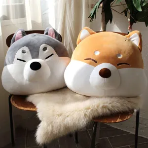 Kawaii Cuddly Husky & Shiba Inu Cushions