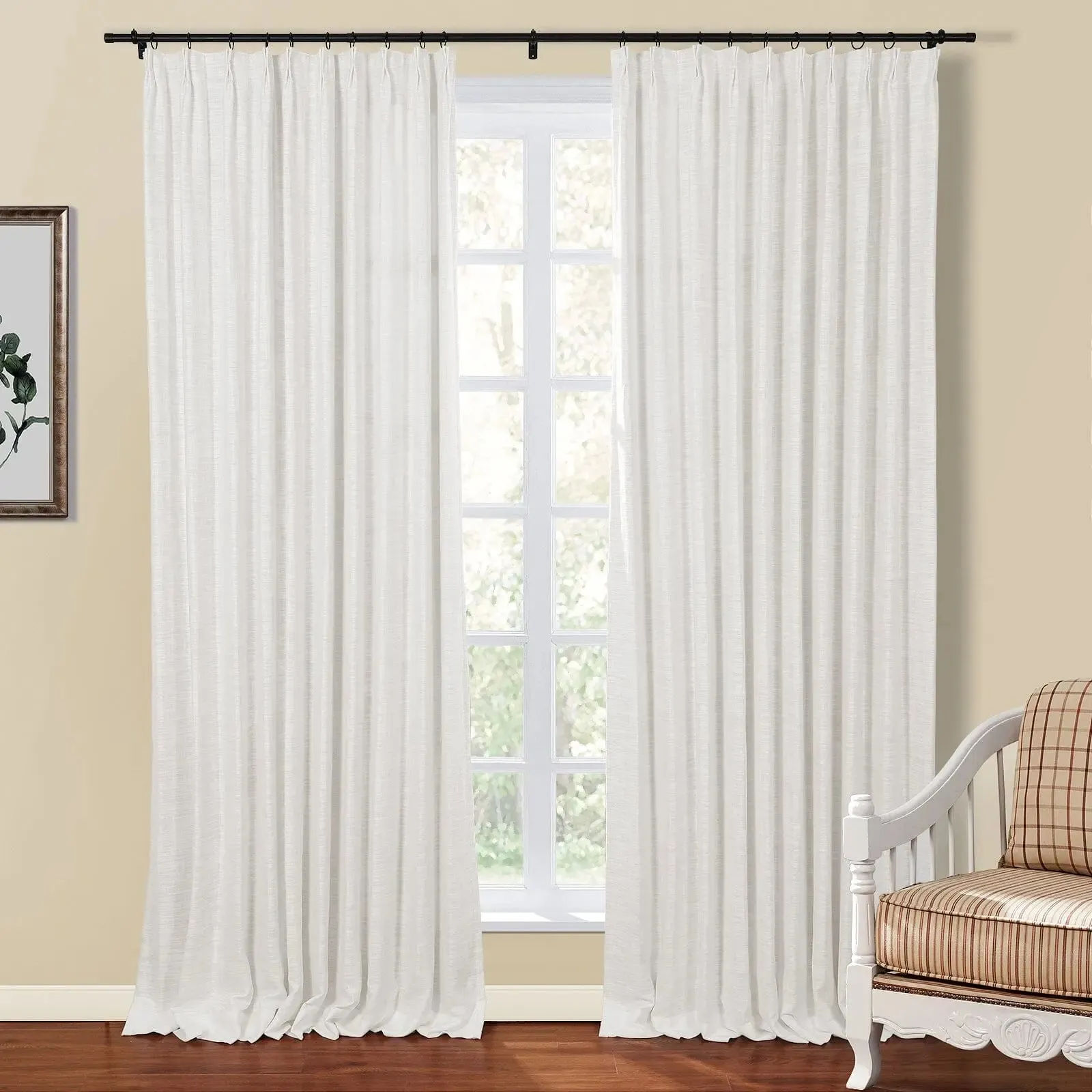 Kyla Linen Drapery Pleated