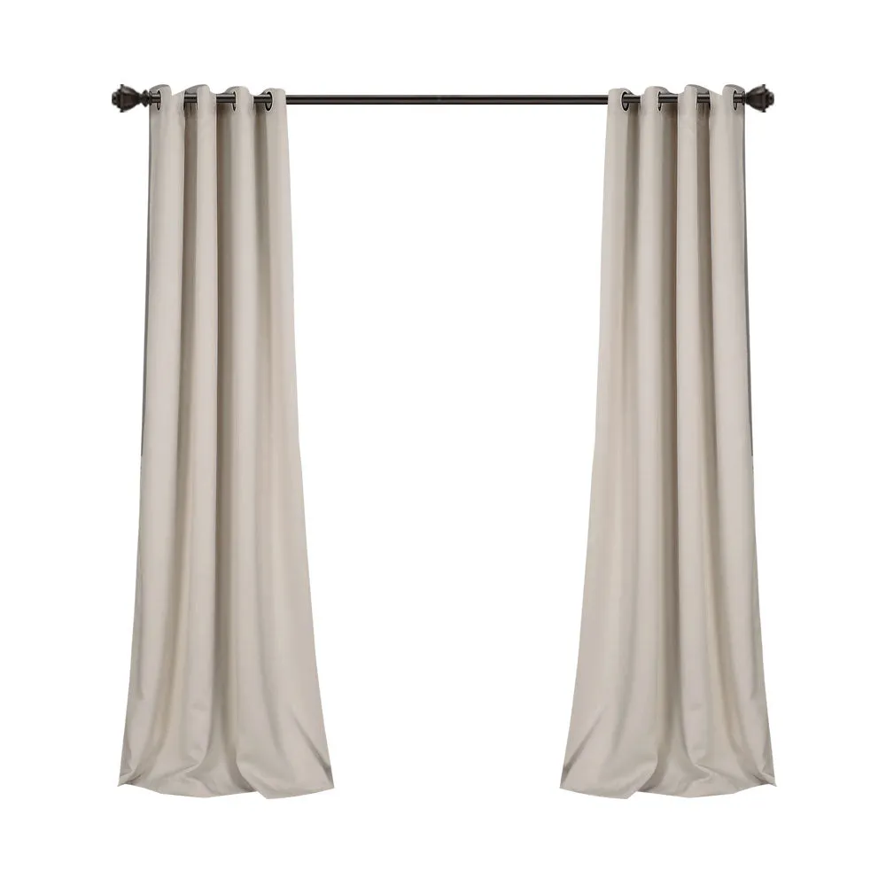 Lush Decor Insulated Grommet Blackout Curtain Panels