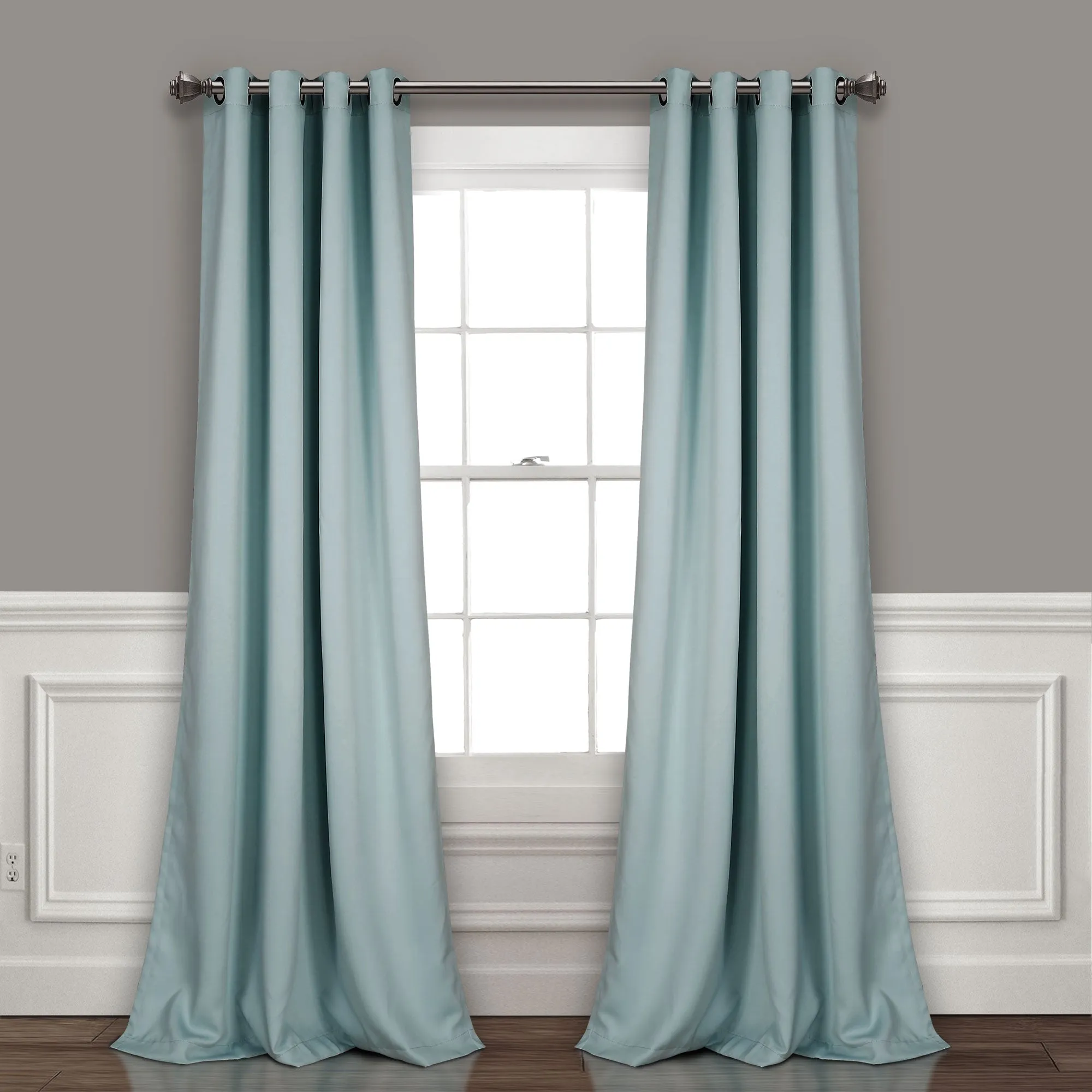 Lush Decor Insulated Grommet Blackout Curtain Panels