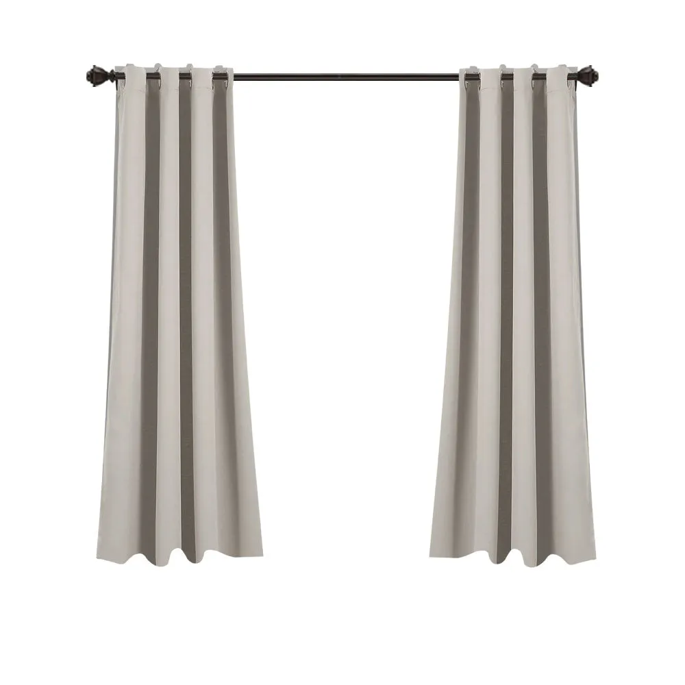 Lush Decor Insulated Grommet Blackout Curtain Panels