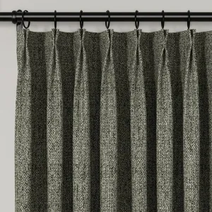 Lydia Knit Jacquard Curtain Pleated