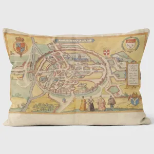 Map of Canterbury1 - British Library Cushions