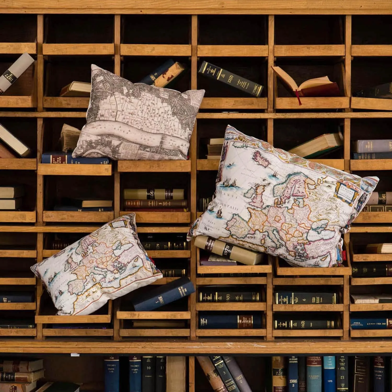 Map of Canterbury1 - British Library Cushions