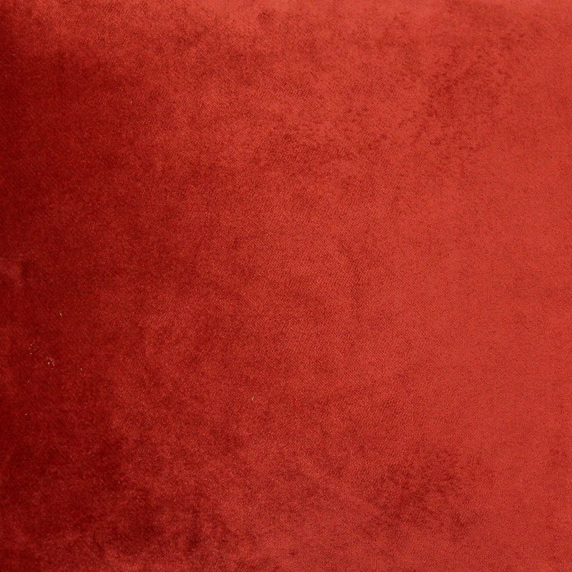 Matt Rust Red Orange Velvet Curtains