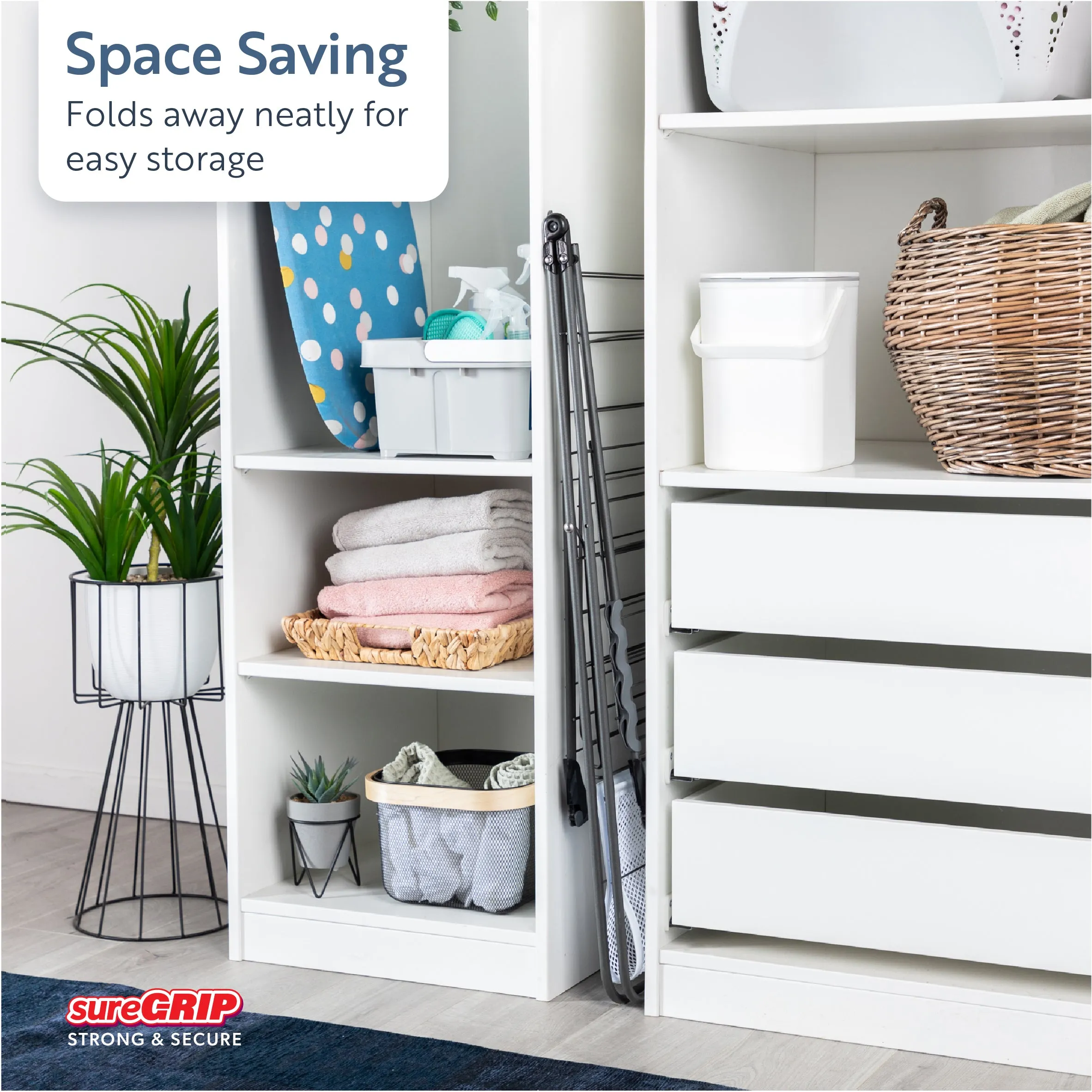 Minky Premium sureGRIP® X-Tra Wing Airer