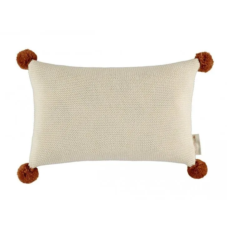 Nobodinoz So Natural Knitted Cushion - Natural