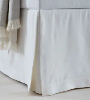 Off White Twill Cotton Linen Valance