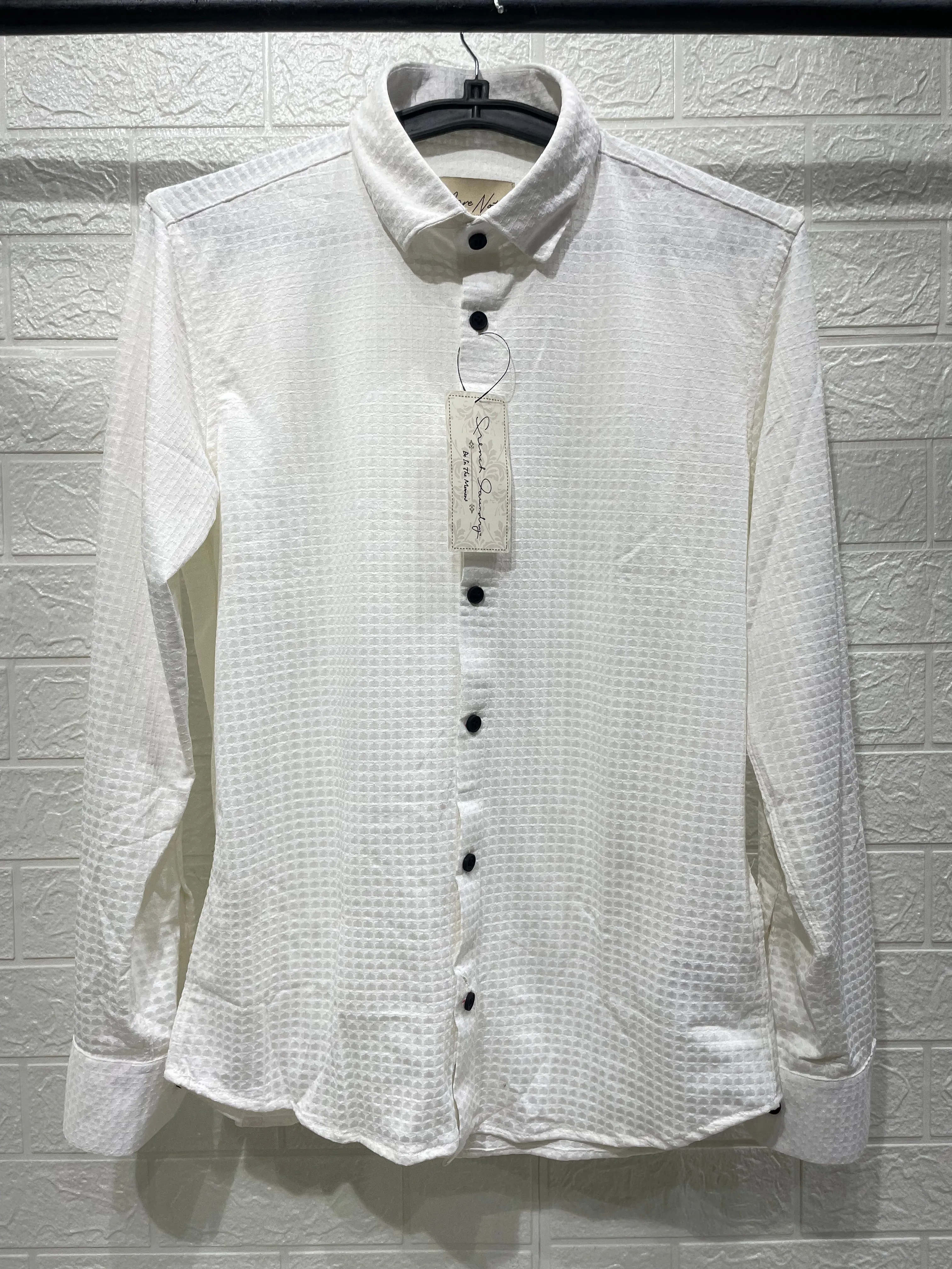 Patterned lycra shirt