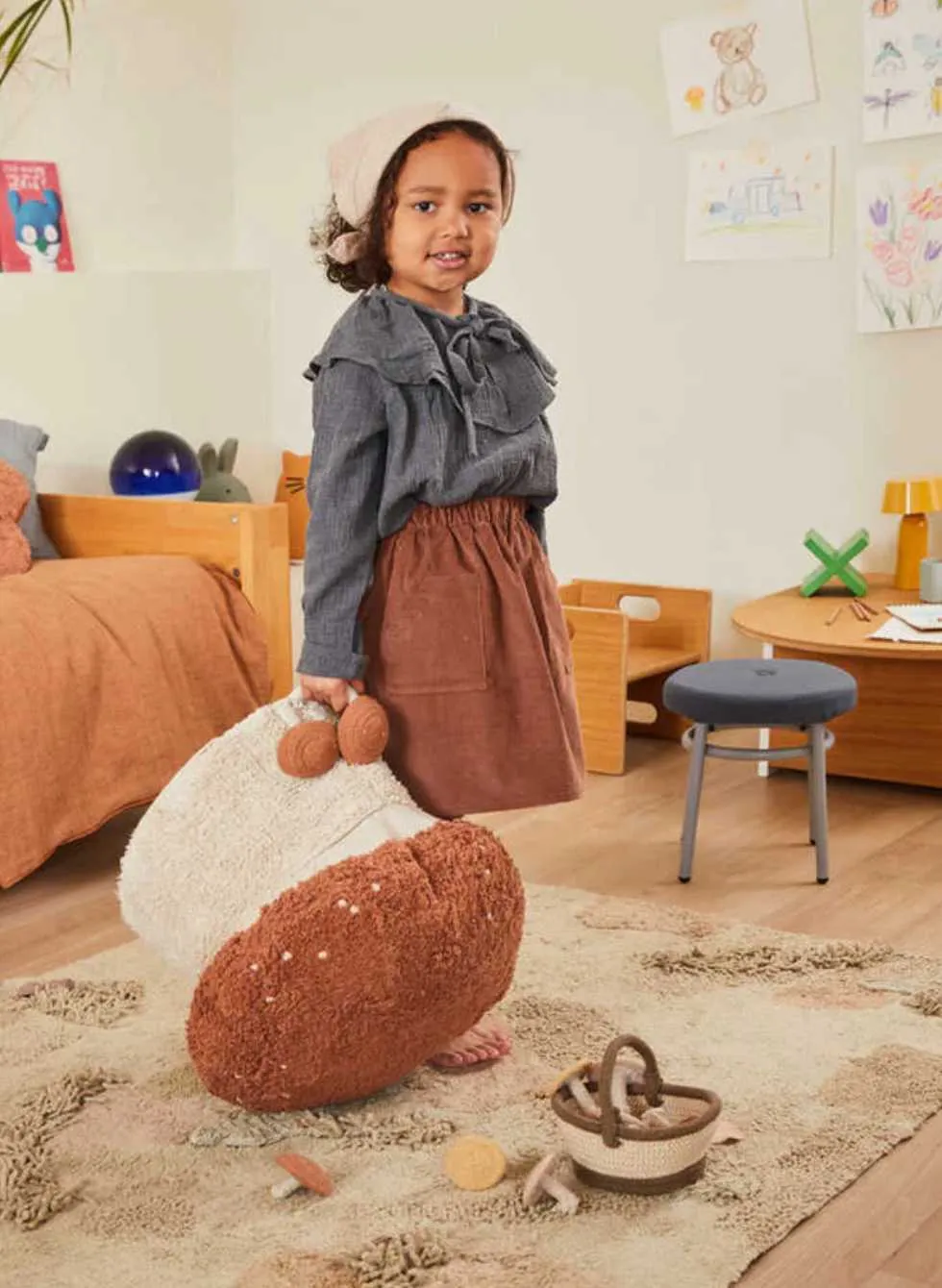 Pouffe "boletus"