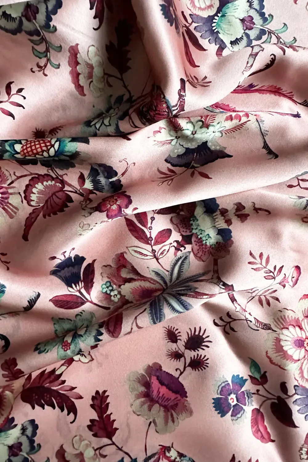 Reversible Ruffle Silk Heirloom Quilt Made With Liberty Fabric EVA BELLE & JANNAH