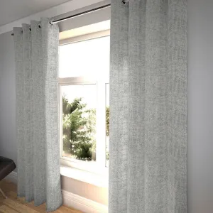 Rhumba Charcoal Grey Curtains