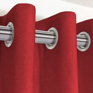 Savannah Wine Red Curtains