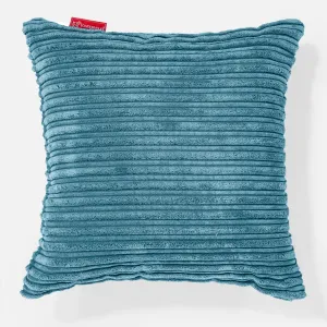 Scatter Cushion Cover 47 x 47cm - Cord Aegean Blue