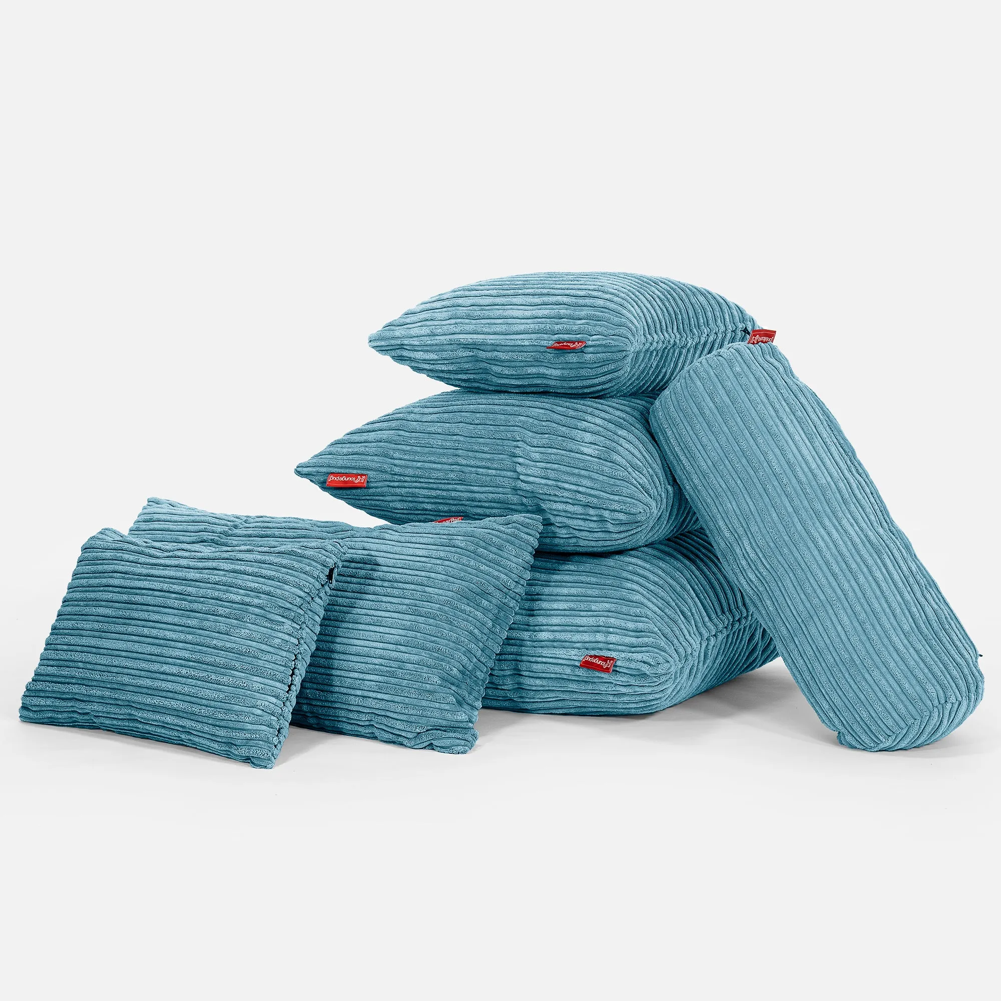 Scatter Cushion Cover 47 x 47cm - Cord Aegean Blue