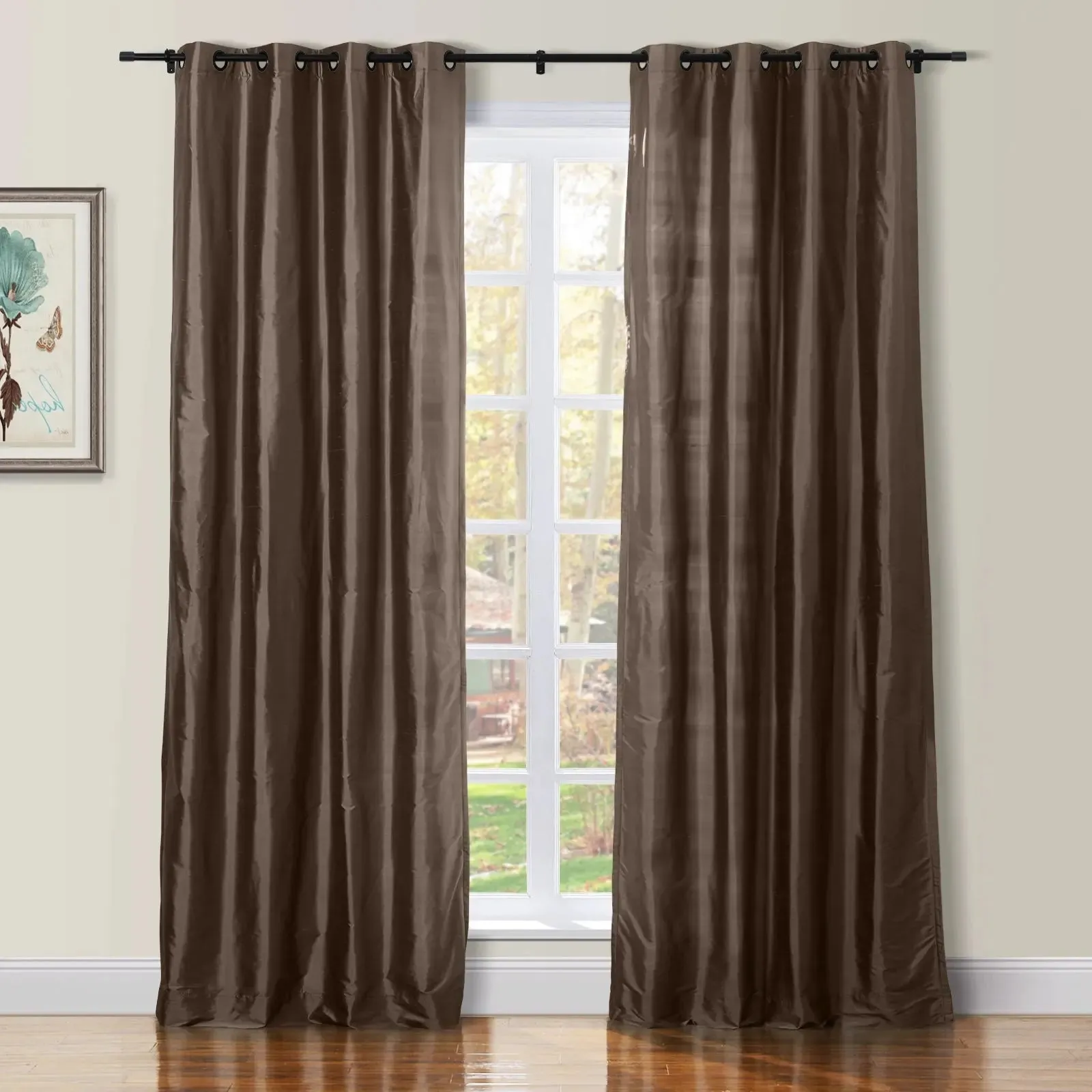 Selman Dupioni Silk Drapery Grommet