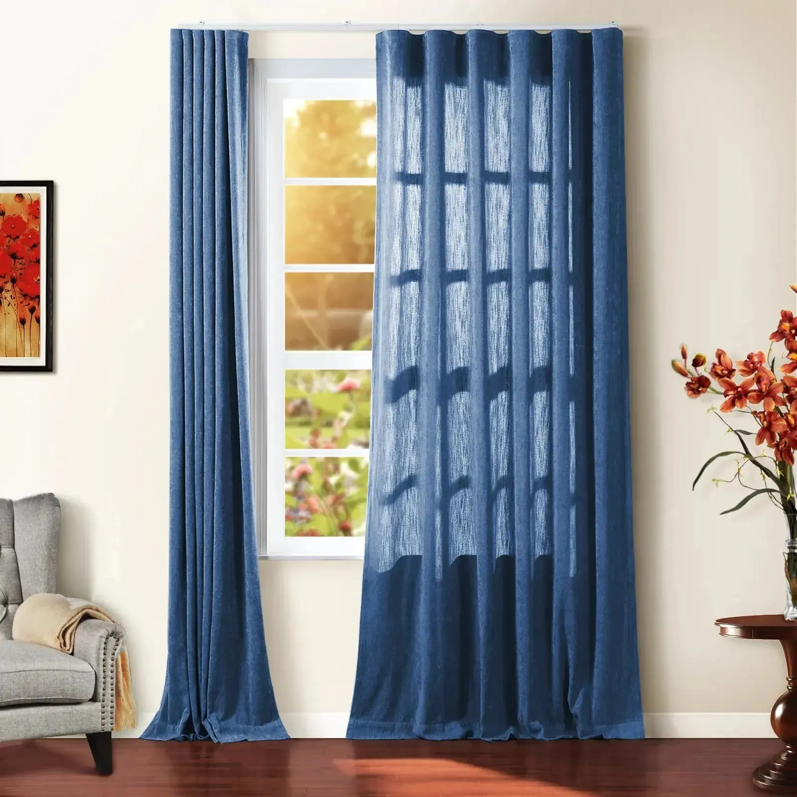 Tino Heavyweight Chenille Ripple Fold Drapery