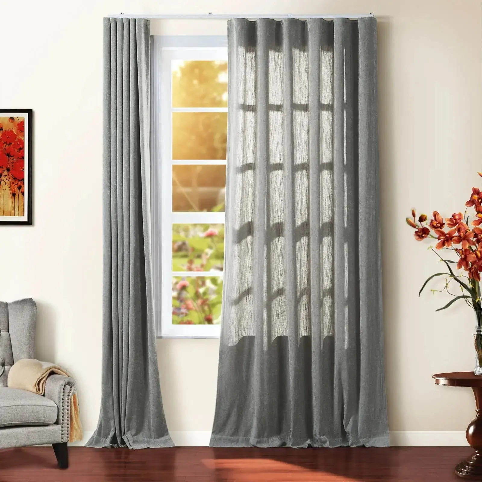 Tino Heavyweight Chenille Ripple Fold Drapery