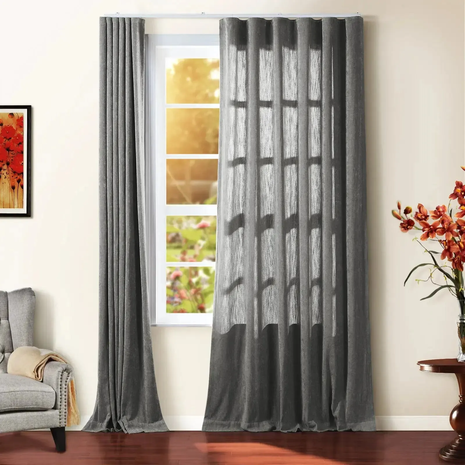 Tino Heavyweight Chenille Ripple Fold Drapery
