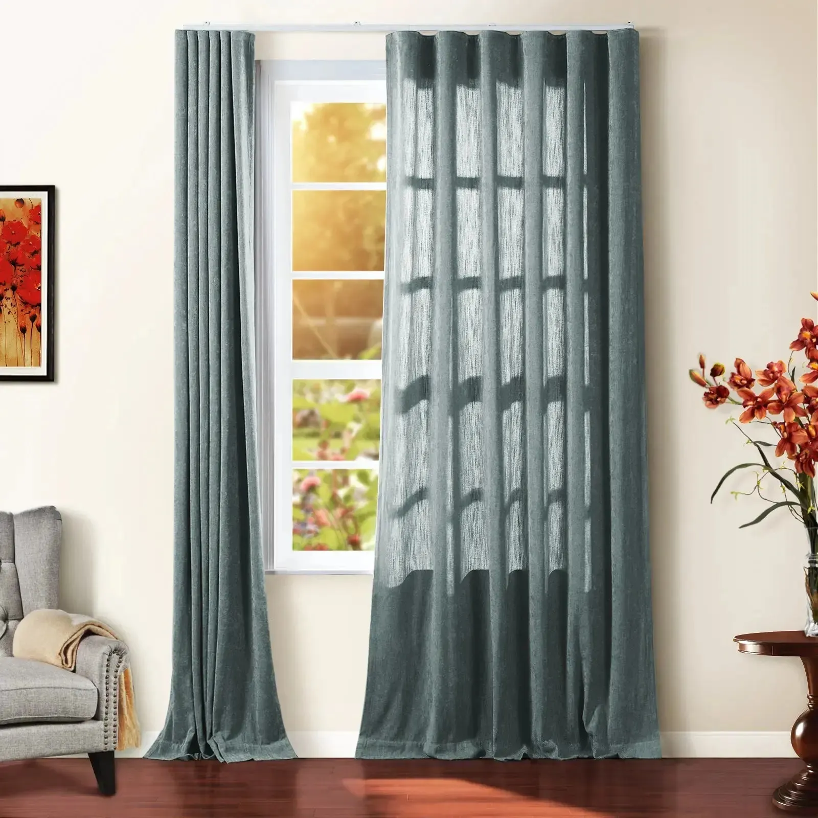 Tino Heavyweight Chenille Ripple Fold Drapery